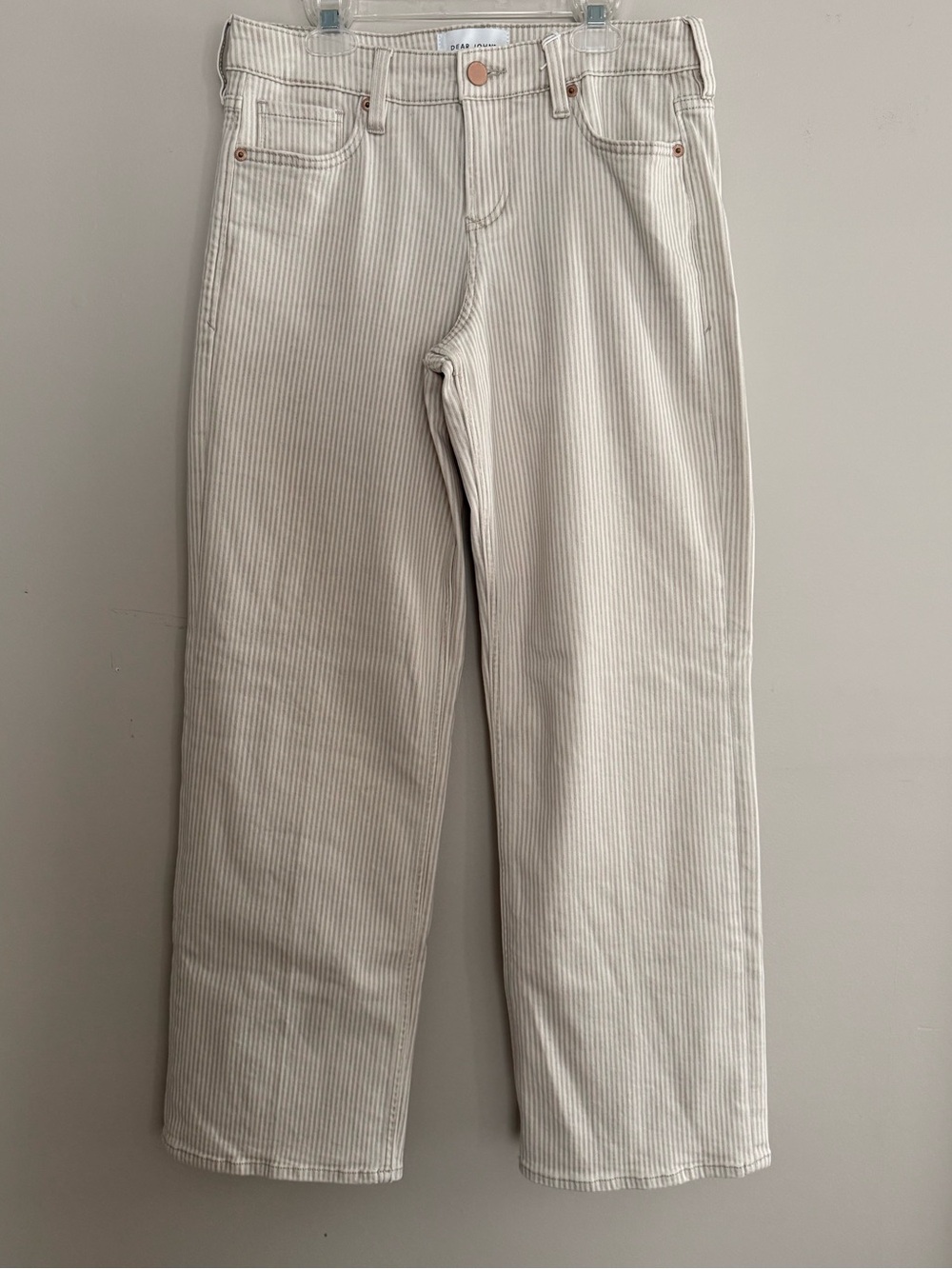 DEAR JOHN || Taylor Sand Straight-Leg Jean. Sz. 25 - Picture 7 of 15
